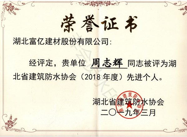 2018年度先進個人